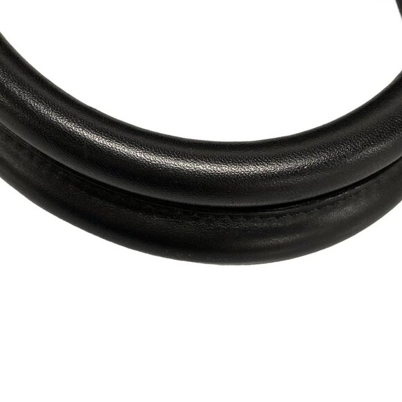 Auth DIOR/ChristianDior Trotteur Black Cream Jacquard Leather Handbag - Picture 8 of 16